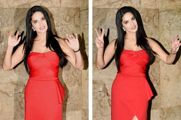 Photos: Red-hot Sunny Leone promotes 'Raees'