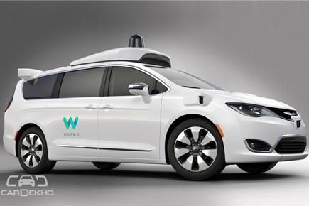 Google Waymo's new self-driving car: Chrysler Pacifica Hybrid