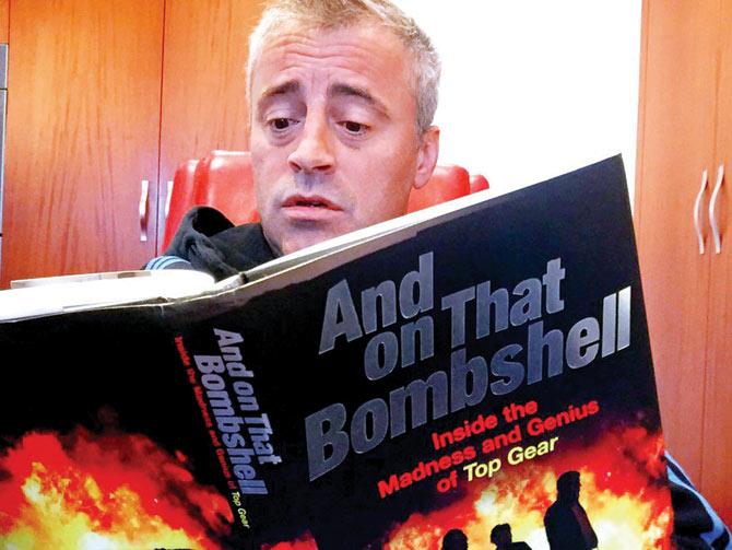 Matt LeBlanc posted this picture recently. PIC COURTESY/matt leblanc’s official TWITTER account