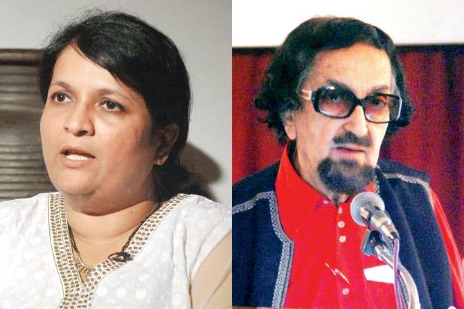 Law abiding, non-tax paying citizens? Anjali Damania and Alyque Padamsee 