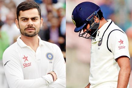 Is Rohit Sharma overawed by Virat Kohli's reputation in Tests?