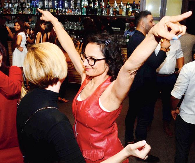 Adhuna Akhtar at the event