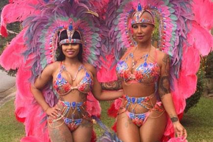 Amber Rose, Blac Chyna display curvy derriere as they party at Trinidad Carnival