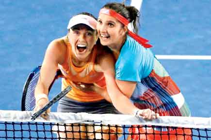It's win No 37 for Sania Mirza and Martina Hingis at Ladies Trophy