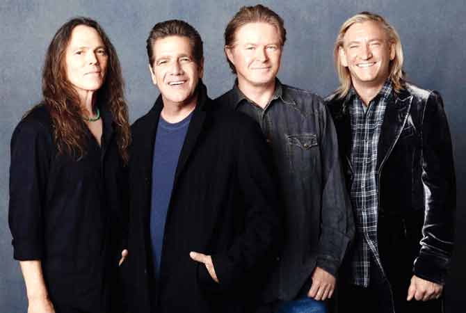Timothy B Schmit, late Glenn Frey, Don Henley and Joe Walsh