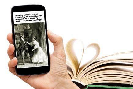 Now, romance your paperback hero with this new app