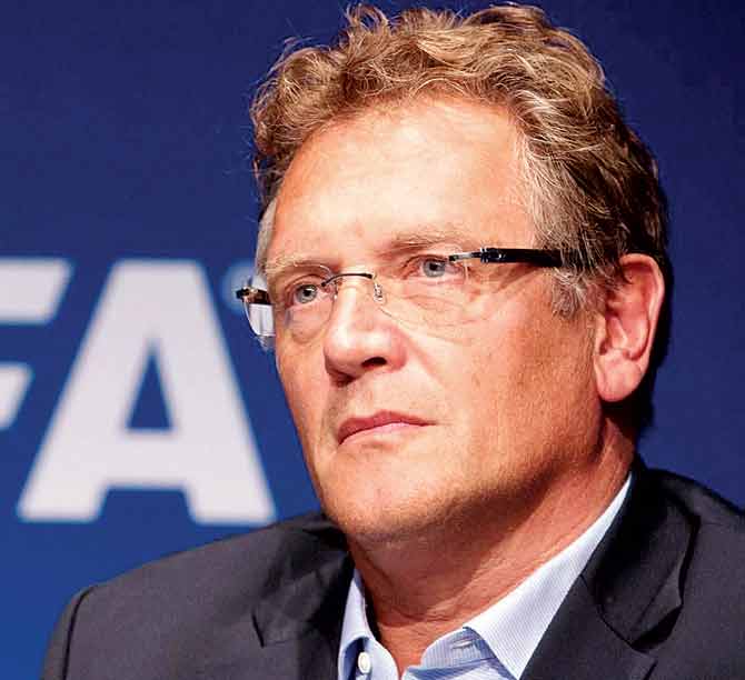 Former FIFA secretary general Jerome Valcke. Pic/Getty Images