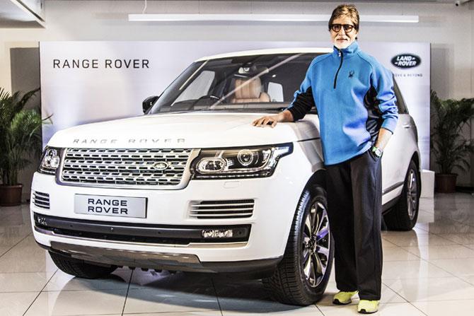 Amitabh Bachchan gets new Land Rover