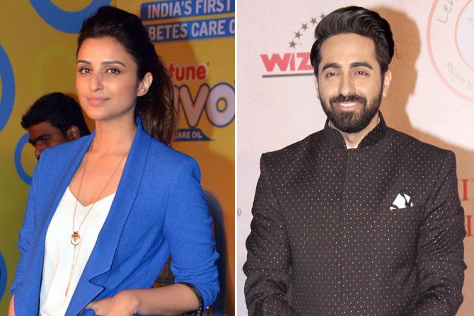 Ayushmann Khurrana and Parineeti Chopra