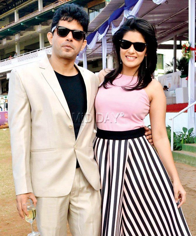 Raj Singh Arora and Pooja Gor