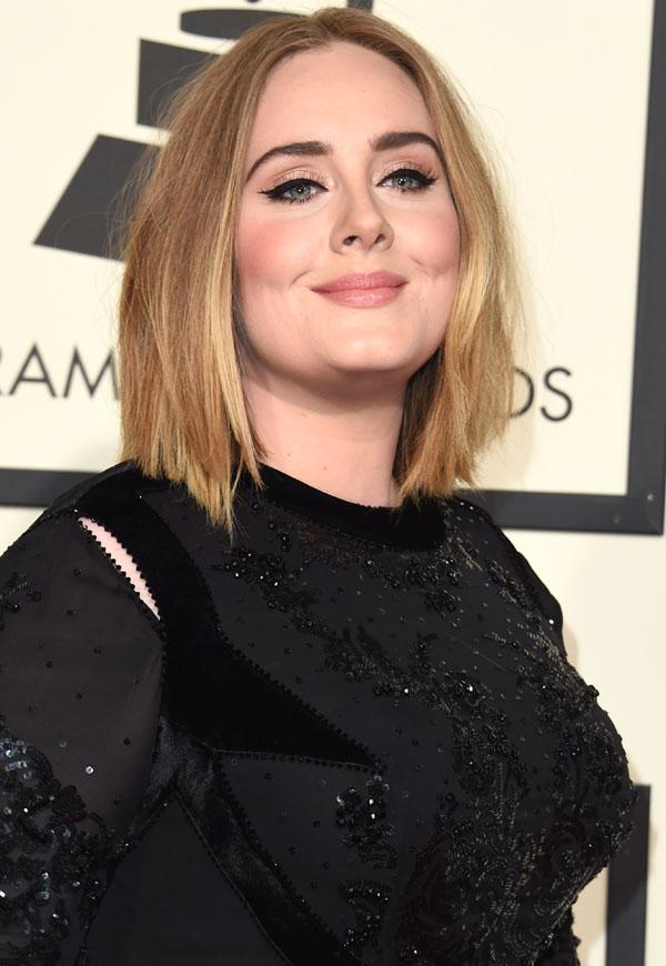 Adele. Pic/AFP