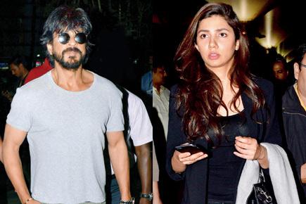 Spotted: Shah Rukh Khan and Mahira Khan at Mumbai airport