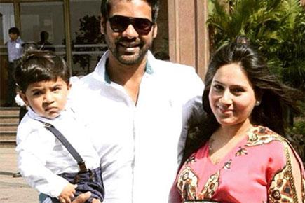TV couple Shabbir Ahluwalia and Kanchi Kaul welcome second son