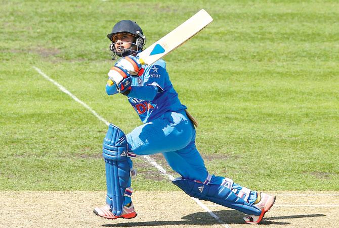 Skipper Mithali Raj took India over the line with an unbeaten 53 vs SL in Ranchi yesterday. Pic/Getty Images