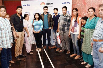 mid-day Premiere Nights: Girish Kumar interacts with fans at screening of 'Loveshhuda'