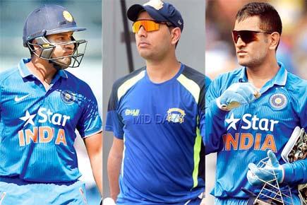 MS Dhoni, Rohit Sharma, Yuvraj Singh to appear in their 6th WT20 in a row