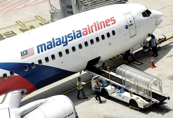 Malaysia Airlines flight
