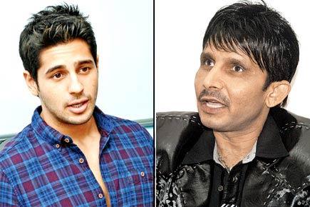 Sidharth asks KRK to shut up for crude comments on Alia