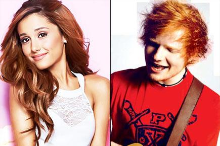 Ariana Grande likes embarrassing Ed Sheeran