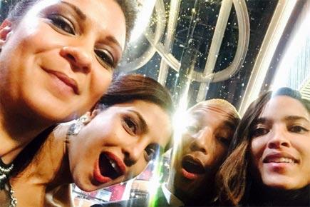 Oscars 2016: Priyanka Chopra takes selfie with Pharrell Williams