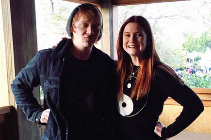 Ron, Ginny Weasley reunite at Harry Potter event