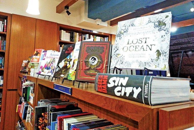 You can pick from a host of genres, graphic novels to poetry