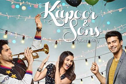'Kapoor & Sons' first poster out! Alia, Sidharth, Fawad are ready to party