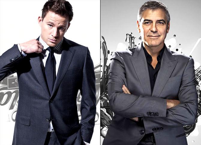 Channing Tatum and George Clooney