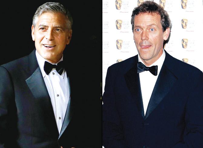 George Clooney and Hugh Laurie
