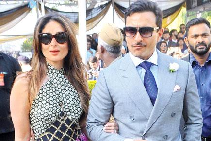 Spotted: Kareena Kapoor Khan and Saif Ali Khan at derby