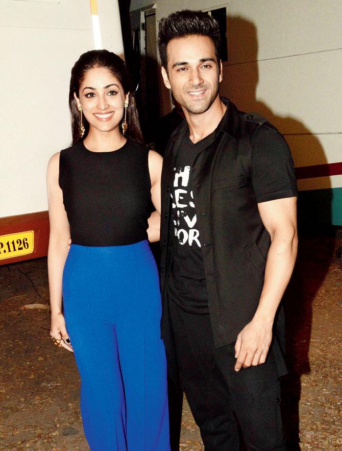 Yami Gautam and Pulkit Samrat