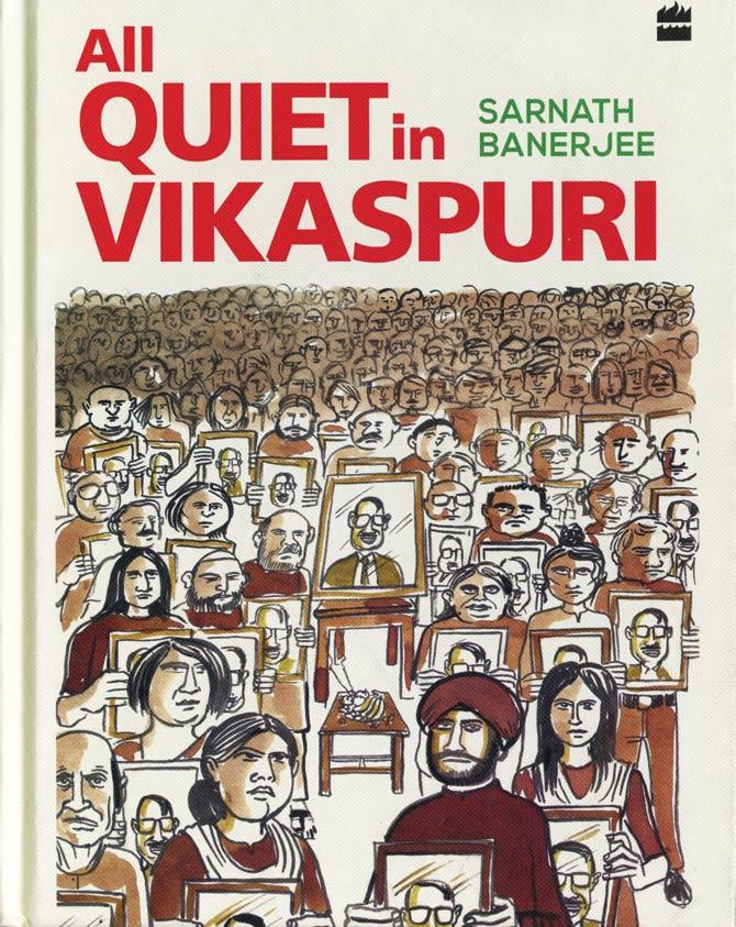 All Quiet in Vikaspuri, Sarnath Banerjee, HarperCollins, 