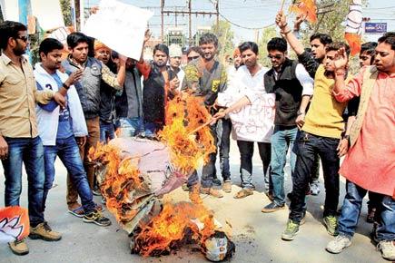 BJP workers-police clash over 'love-jihad' in Ghaziabad