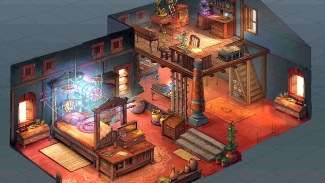 A South Indian home milieu for Antariksha Sanchar adventure video game