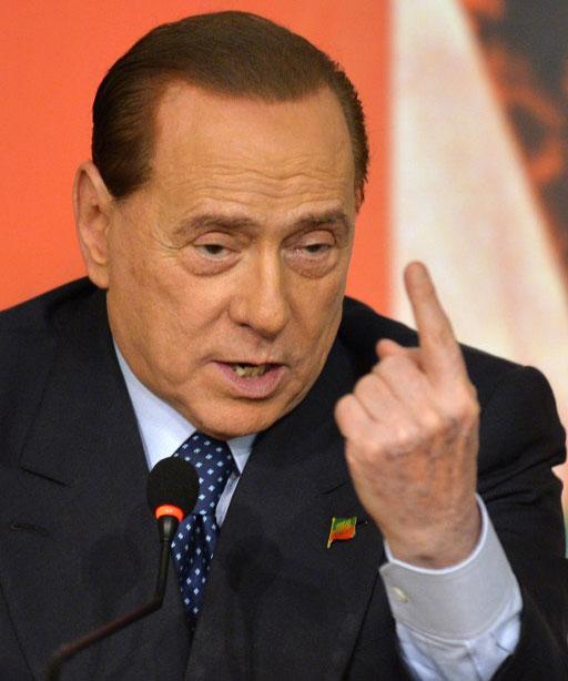 AC Milan president Silvio Berlusconi 