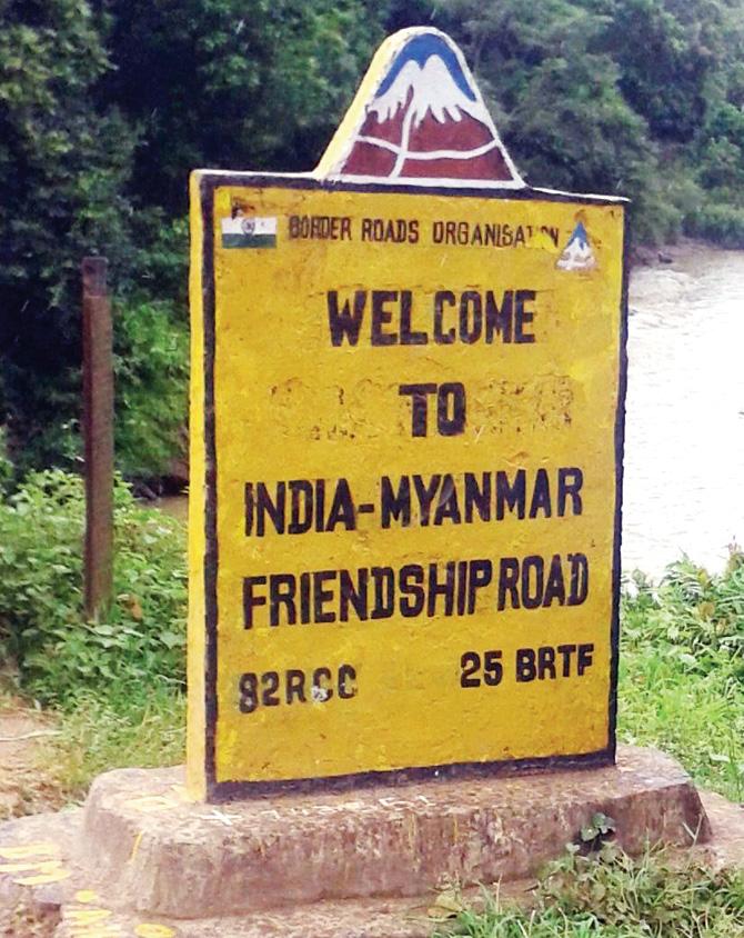 Cross the India-Myanmar Friendship Road 