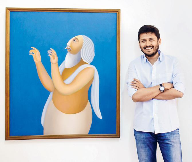 Gallery owner Puneet Shah