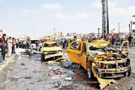 Double car bomb kills 46 in Syria