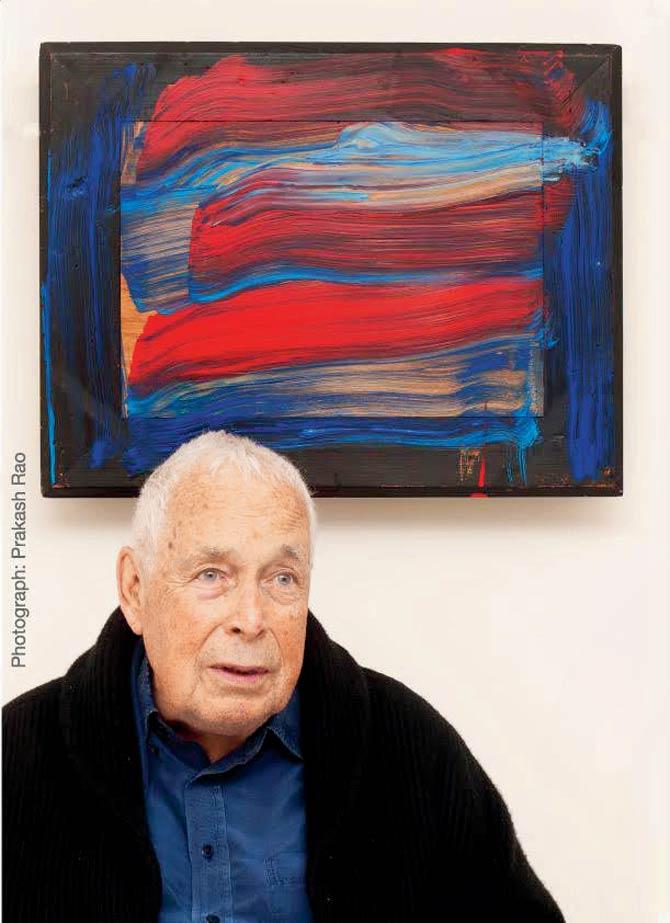 Howard Hodgkin. Pic Courtesy/Prakash Rao