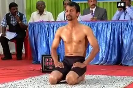 Indian Karate Master breaks world record of maximum pushups