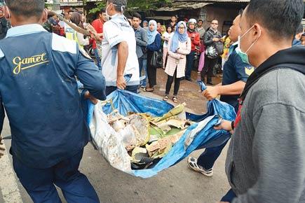 Indonesian military plane crashes into house, kills three