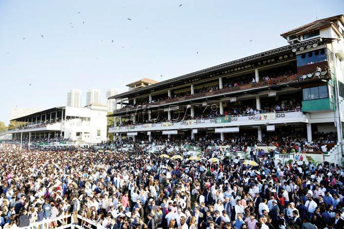 The crowds throng the racecourse, proving that the Derby is the event to say: been there, done that