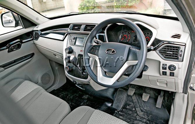 Best interiors we have seen in a Mahindra so far