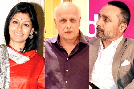 Spotted: Nandita Das, Rahul Bose and Mahesh Bhatt