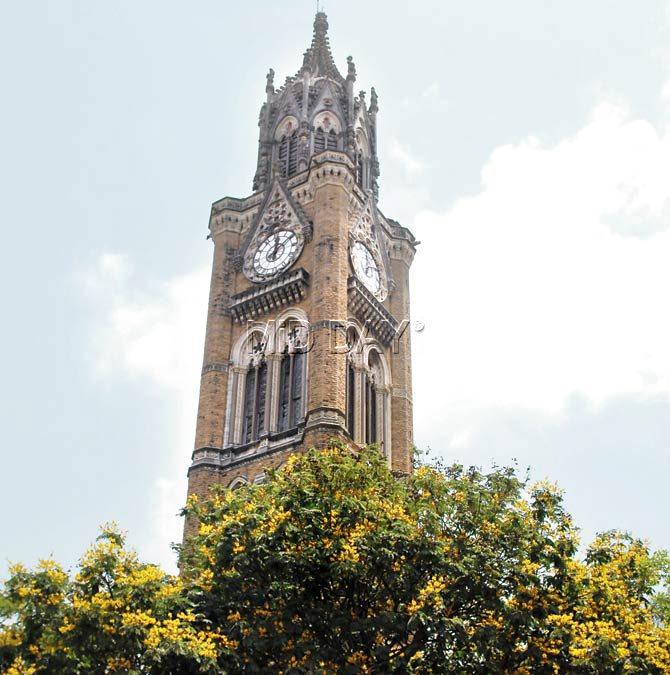 Rajabai Tower. Pic/Suresh KK