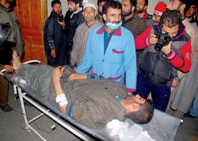 Two villagers, including a woman, were killed and 10 other people injured in clashes with security forces in Jammu and Kashmir’s Pulwama district yesterday