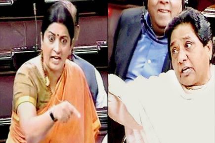Rajya Sabha ruckus: Mayawati wonders if Smriti Irani would honour her promise of beheading herself