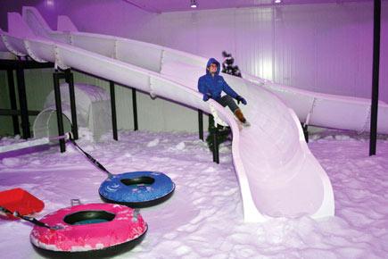 Mumbai's winter wonderland: New snow play station opens in Lower Parel