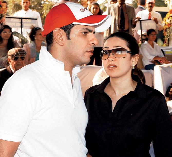 Karisma Kapoor and husband Sunjay Kapur