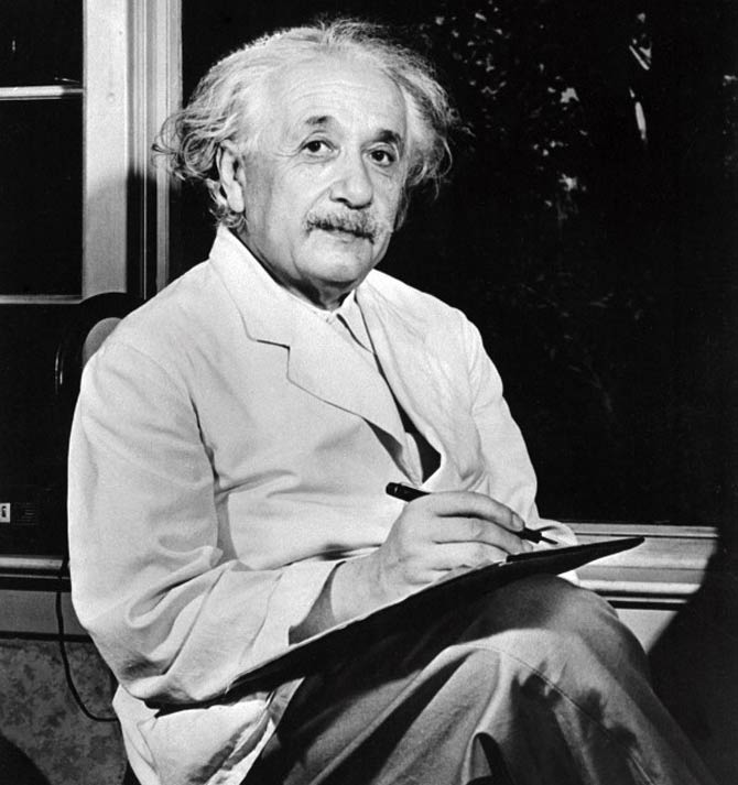 Albert Einstein. Pic/AFP